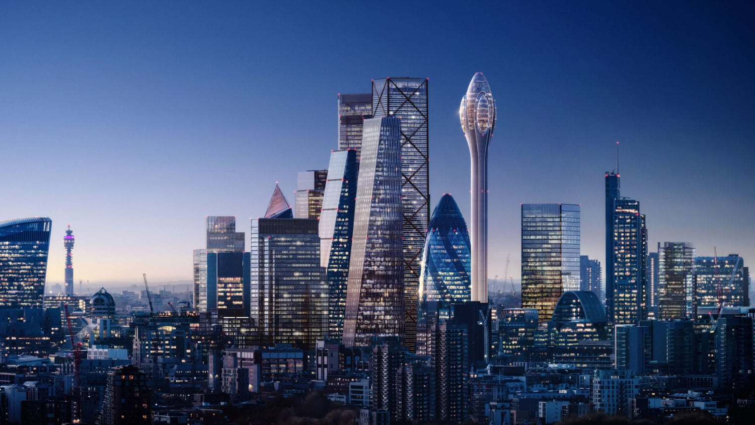Foster + Partners lanza un recurso de planificación para la torre Tulip rechazada en Londres